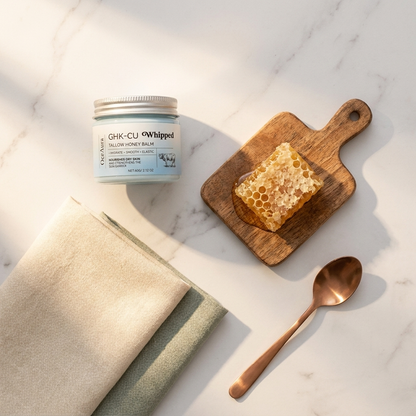GHK-Cu Whipped Tallow Honey Balm