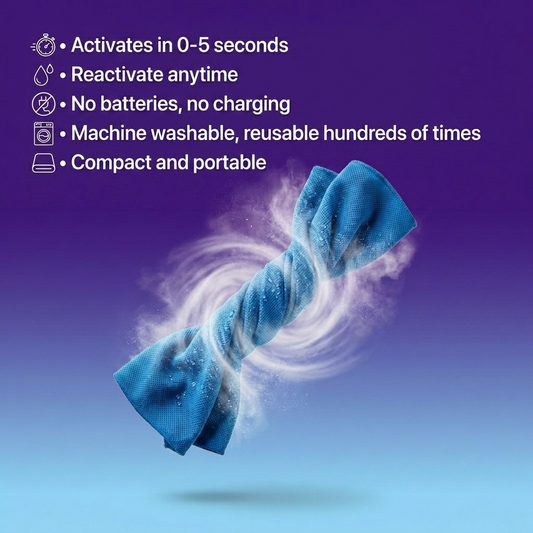 Polar Snap Cooling Towel